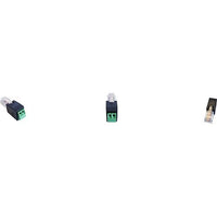 NVT Phybridge NV-RJ11A-2P RJ11 to 2-Position Screw Terminal Adapter, for Outbound 1-Pair Cable Connection, 4-Pack
