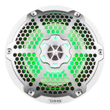 NXL 8" 2-Way Coaxial Marine Speaker With LED RGB Lights 125 Watts Rms 4-Ohm