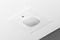 Oberon 1052-SOLID Locking Suspended Ceiling Tile Access Point Enclosure, 4.5INH x 12.75INW x 12.75IND (115 mm x 323 mm x 323 mm) Back Box, SOLiD Access Point Door