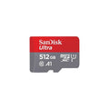 SanDisk SDSQUAR-512G-AN6MA Ultra Microsdxc, 512GB, 10/UHS-I, U1 SDSQUAR-512G-AN6MA