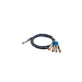QNAP CAB-DAC15M-Q28B4 QSFP28 100GbE Break Out Four SFP28 25GbE Twinaxial Direct Attach Cable, 1.5M
