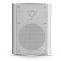TruAudio OL-5WT 5 1/4" 2 Way Outdoor Speaker, Poly Woofer, 3/4" Titanium Tweeter, 80 Watts, 8 Ohms, WHITE