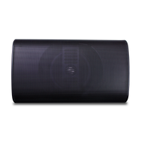 TruAudio OP6-BK 2-way, outdoor speaker, 6.5" driver, 1" titanium tweeter, bass enhancing radiator, quick lock mounting technology, 5 - 120 watts, 8 ohms. Black. Sold Each