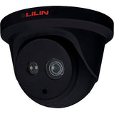 LILIN P5R6552E2K 5MP Fixed IR Vandal-Resistant Turret IP Camera, 2.8mm Lens, Black