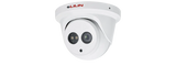 LILIN P5R6552E2 5MP Fixed IR Vandal-Resistant Turret IP Camera, 2.8mm Lens, White