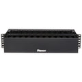 Panduit WMP1E Horizontal Wired Manager Front and Rear