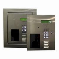 Pach and Co Q7000IPFF Series Multi-Tenants Browser Based Telephone Entry System, Flush Mount