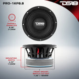 PANCADÃO Mid-Bass Loudspeaker 8" 1000 Watts Rms 8-Ohm