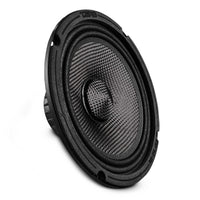 6.5” Slim Motorcycle & Motorsports Loudspeaker With Neodymium Magnet and Water Resistant Carbon Fiber Cone | 4-Ohm 150W RMS