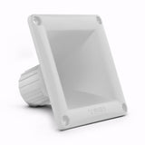 1" Throat Twist On 45x45° 2.68" Depth Plastic Horn