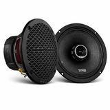 PRO-ZT 8" Coaxial Mid-Range Loudspeaker with Water Resistant Cone Built-in Bullet Tweeter and Grill 275 Watts Rms 4-Ohm (2 Speakers)