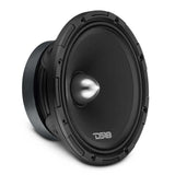 PROJECT360 8” High-Sensitivity Mid-High Loudspeaker with Bullet - 300W RMS 8-Ohm - Rotating Recone Design For Quick Repair