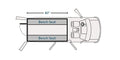 Havis PT-C01-80-1 Prisoner Transport Insert For 2007-2023 Chevrolet Express G-Series 2500/3500 Standard Length 135in WB Cargo van