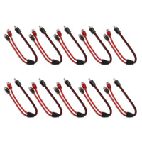 Level 2 RCA 100% OFC Y Connector – 1 Male / 2 Female (10-Pack)