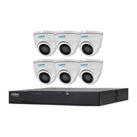 Capture Advance R2-HD8C5MPK Kit, 7-Piece, Includes (1) 8-Channel 5MP 2TB DVR and (6) 5MP HD Eyeball Camera with 2.8mm Lens
