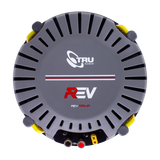 TruAudio REV72SUR New Revolve Series™ 3-way in-ceiling angled home theater surround, 7" Polypropylene woofer, (2) 1" silk-dome swivel tweeter, 150 watts, 8 ohm. Sold each