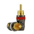 Cleerline RCAP50 RCA Male Connectors HD Series 50 Pack