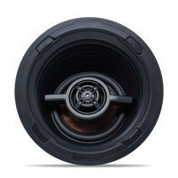 TruAudio REV71 New Revolve Series™ 3-way in-ceiling home theater, 7" woven carbon fiber woofer, 3" carbon fiber swivel midrange, 1" titanium swivel tweeter, 175 watts, 8 ohm