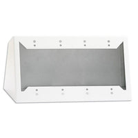 RDL DC-4W RDL DC-4 Desktop or Wall Mounted Chassis for Decora Remote Controls and Panels, White