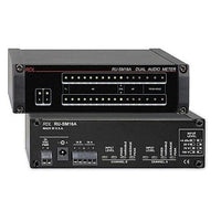 RDL RU-SM16A 2-Channel Audio Meter Ohm Speaker, 25V/70V/100V +4 dBu Sources