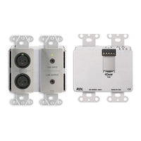 RDL DDS-BN31 Wall-Mounted Bi-Directional Mic/Line Dante Interface 4x4