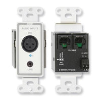 RDL D-TPS2AM Active Two-Pair Sender, Twisted Pair Format-A, XLR Microphone and Stereo Mini-Jack In