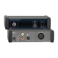 RDL EZ-MPA1X Microphone Preamplifier with Stereo Output and Compressors