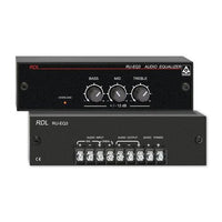 RDL RU-EQ3 Three Band Audio Equalizer with Knobs