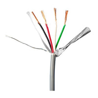 ADI PRO RN-87SR509 18/4 Stranded Riser Shielded Cable, CL3P, 500' Express Box, Grey