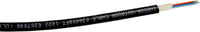 TechLogix S2I-2M-P-BK-1000 2-Strand Plenum OS2 Indoor/Outdoor Fiber Cable with Corning SMF-28 Ultra, 1000 ft