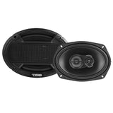 DS18 2005-2021 Toyota Tacoma Double and Access Cab Front and Back Doors Speakers Good Upgrade/Replacement Package