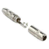 Switchcraft 121 Phone Connectors 2C Metal Cable Jack, 1.4"