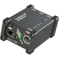 Switchcraft SD104QA Dante Output Box with 4-Channel Analog XLR Balanced Outputs, Black