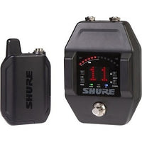 Shure GLXD16+-Z3 Digital Wireless Guitar Pedal System, 2.4/5.8 GHz, Black