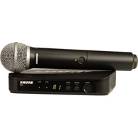 Shure BLX24/PG58-H10 Wireless Vocal System with PG58, Frequency Band H10