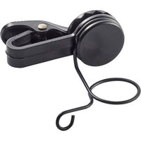 Shure RK187T1-B Single Tie Clip Microphone, Black