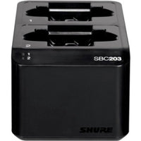 Shure SBC203-US Dual Docking Recharging Station for SB903 Lithium-Ion Batteries