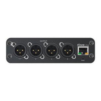 Shure ANI4OUT-XLR Audio Network Interface, 4-Output, XLR Connectors