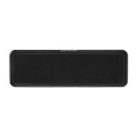 Shure MXP-3B Microflex Wall Mount Passive Loudspeaker, Balanced Mode Radiator