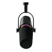 Shure MV7+-K-BNDL XLR/USB Podcast Microphone, Desktop Stand, Black