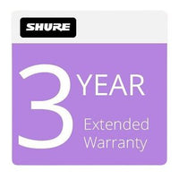 Shure MXA925-EXTW3 Ceiling Microphone Extension Warranty, 3-Year