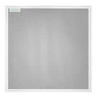 Shure MXA925W-S-60CM Ceiling Array Microphone Square 23" for AV Conferencing