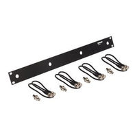 Shure UA440 Front Mount Antenna Rack Kit with 4 2' BNC-BNC Coaxial Cables and