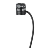 Shure WL184MB/S-LM3 Low-Profile Lavalier Microphone for Compatible Wireless