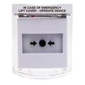 STI 6931-W Call Point Stopper White, Surface Mount