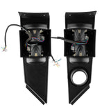 Polaris Slingshot Headrest 4 x 6.5"  Enclosure With 4 x NXL-6/BK | 2015 - Current