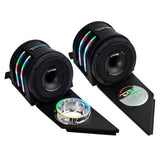 Polaris Slingshot Headrest Empty Enclosure With Digital LED Lights fits 4 x 6.5" Speakers | 2015 - Current