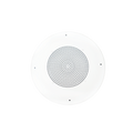 Speco SPIPG86TG 8" Classic Grille IP In-Ceiling Speaker, 2-Way Audio Support with Mic Input, White