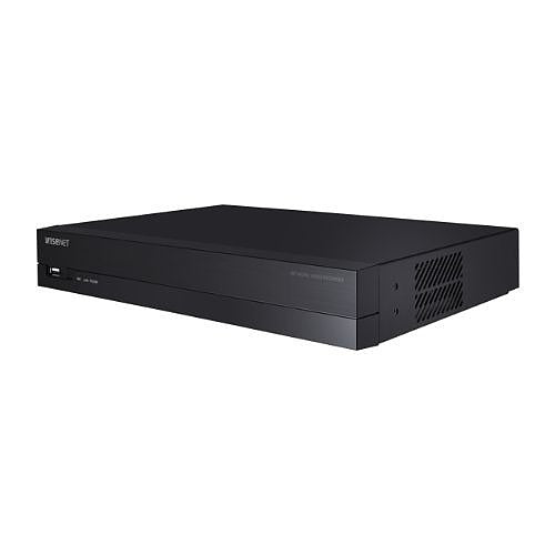 Hanwha ARN-810S-6T A Series Wisenet 8-Channel PoE NVR, 6TB HDD Pre-Installed