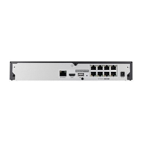 Hanwha ARN-810S-6T A Series Wisenet 8-Channel PoE NVR, 6TB HDD Pre-Installed